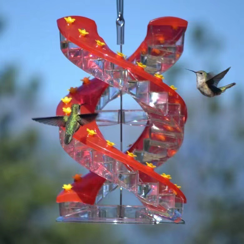 🔥Spring Hat Sale🔥DNA Helix 32-Port Hummingbird Feeder