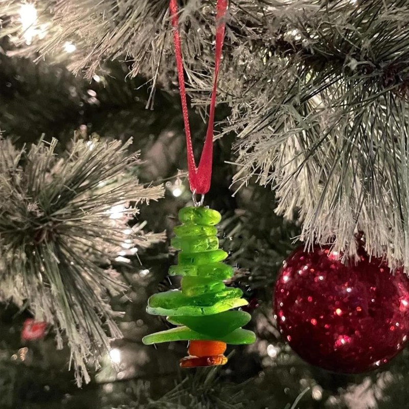 🌊Christmas Tree Hanging Crystal Ornaments