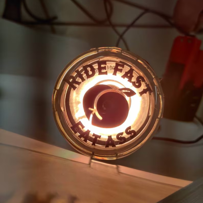 Funny Harley lens cover ( 1 pair )