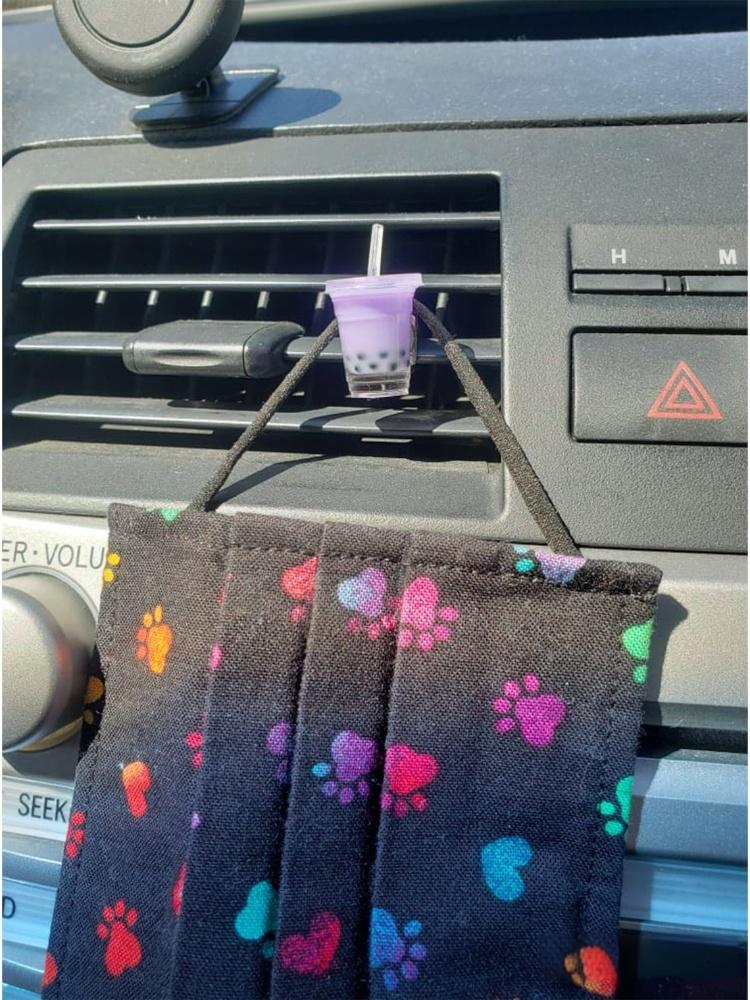 Cute Boba Car Vent Clips