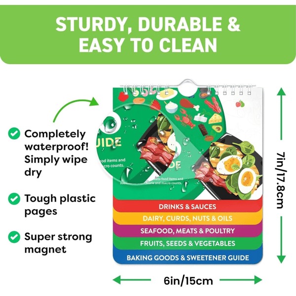 Air Fryer Cheat Sheet Cooking Guide Booklet