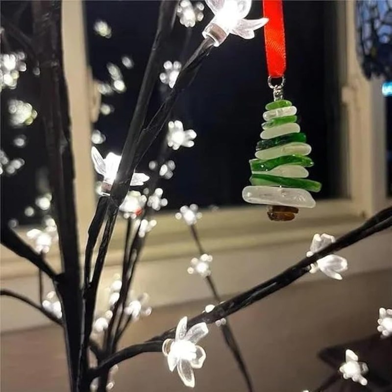 🌊Christmas Tree Hanging Crystal Ornaments