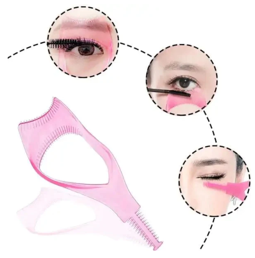 🔥Hot Sale🔥3-in-1 Eyelashes Tools Mascara Shield Applicator Guard