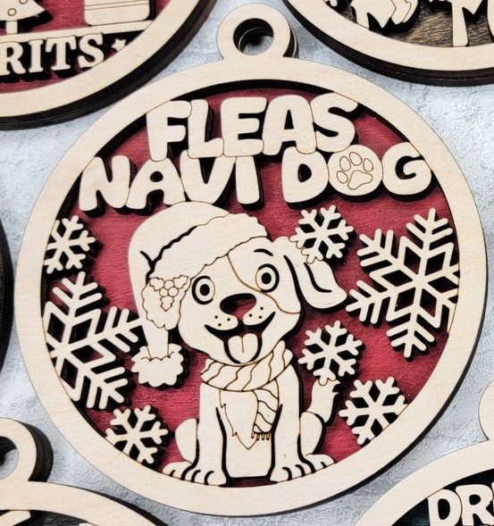 🥳Fun Christmas Pun Ornament Bundle Package 🎄Christmas Tree Hanging Decoration