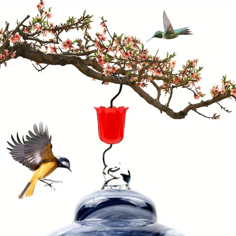 4pcs Ant Guard For Hummingbird Feeder Set