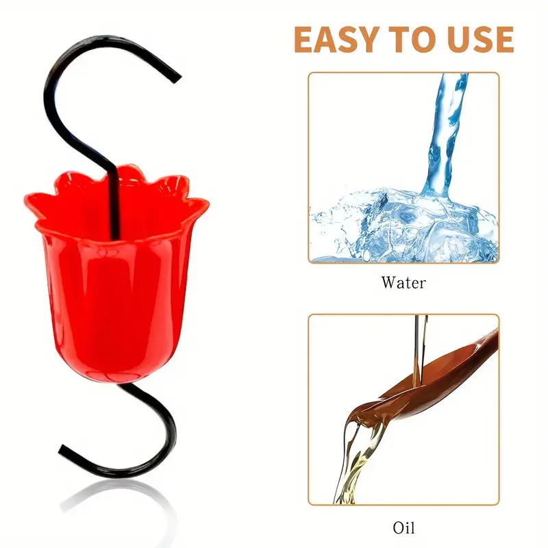 4pcs Ant Guard For Hummingbird Feeder Set