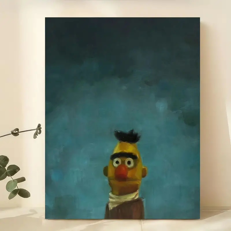 Print from original oil painting by LVP