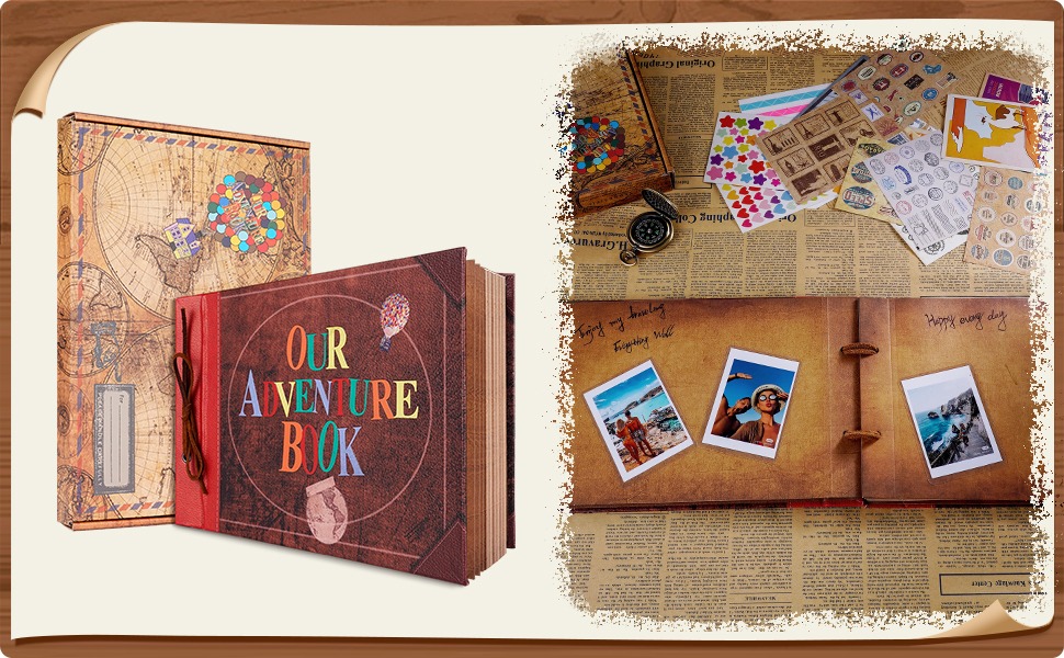 Our Adventure Book Scrapbook Album（Anniversary Edition）