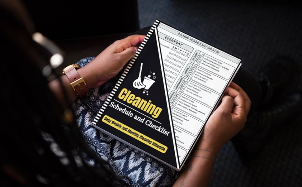 📝cleaning schedule and checklist📔