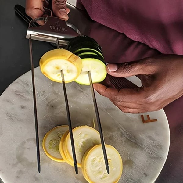 🔥HOT SALE -🍖3 Way Grill Skewers - GrillSavant-EchoDecor