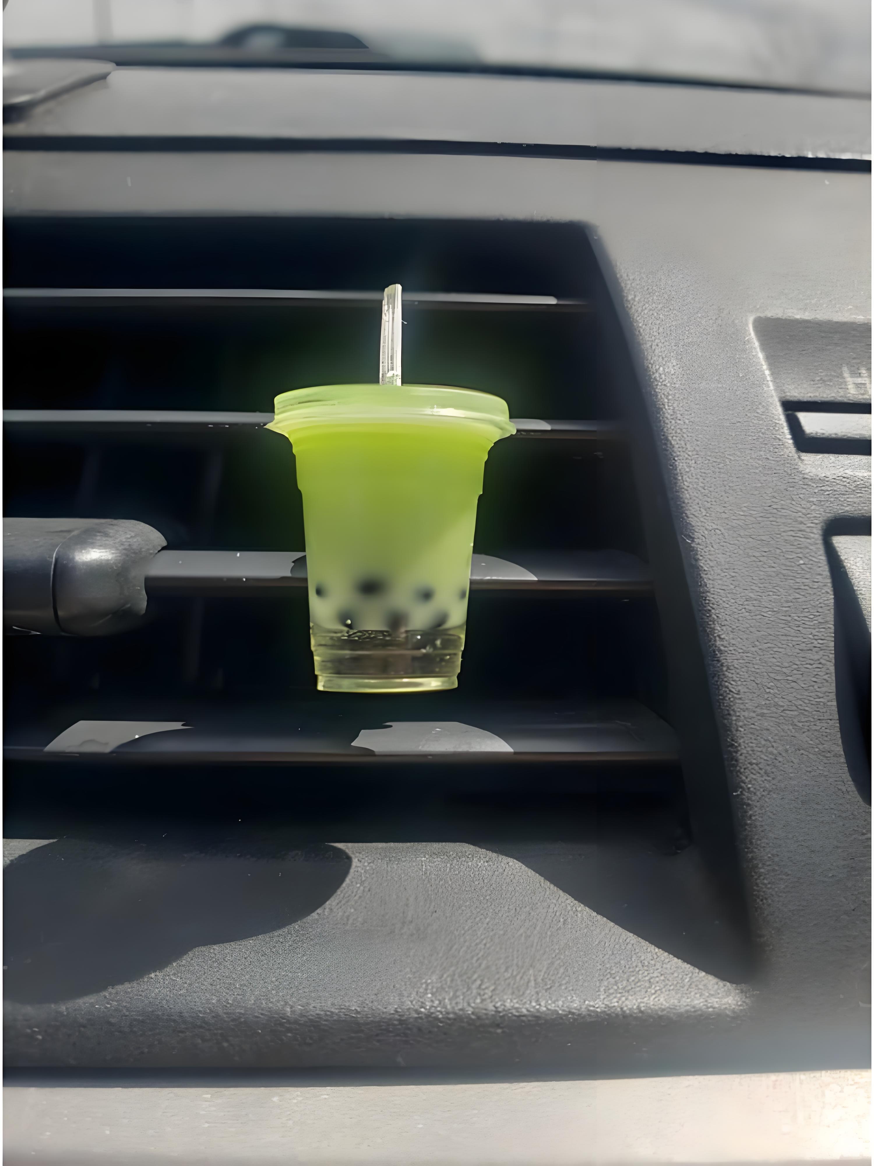 Cute Boba Car Vent Clips