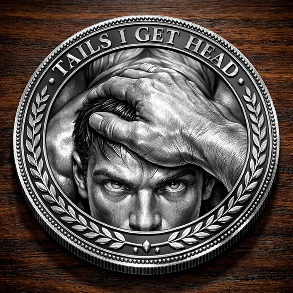 ❤️Funny Heads I Get Tail / Tails I Get Head Commemorative Coin