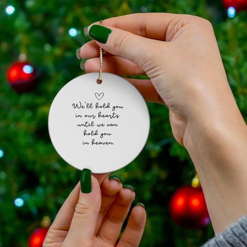 👼Baby Loss Christmas Sympathy Ornament🌺