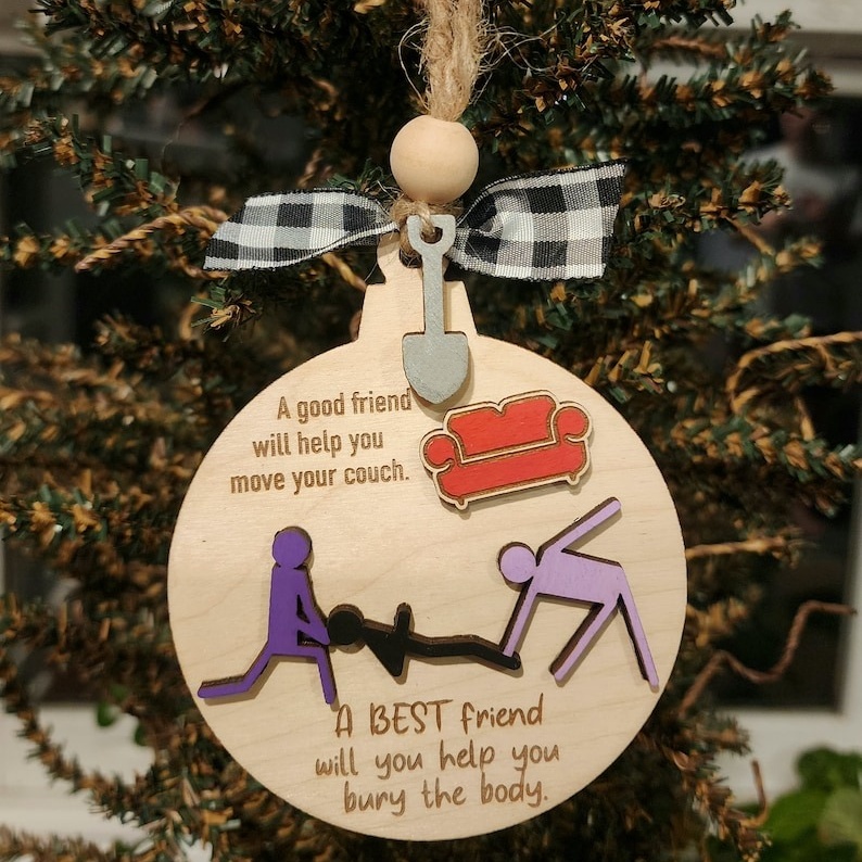 Redefine the true meaning of friendship-🎄Christmas Ornament🌟