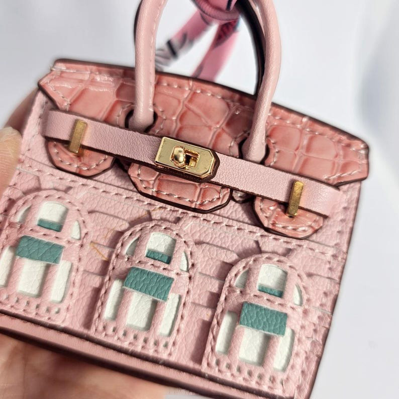 Mini handmade earphone or car key holder