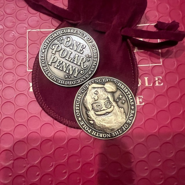 Polar Pennies Token with Exquisite Pouch