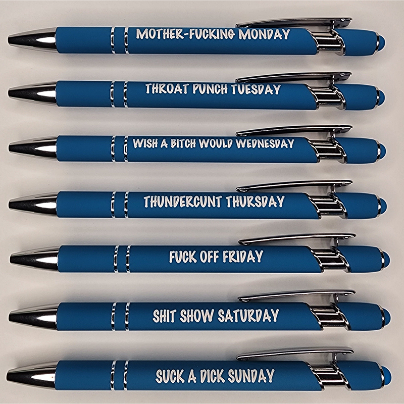 🎁FUNNY GIFT-A FUN SEVEN DAY MOOD PEN🖋️