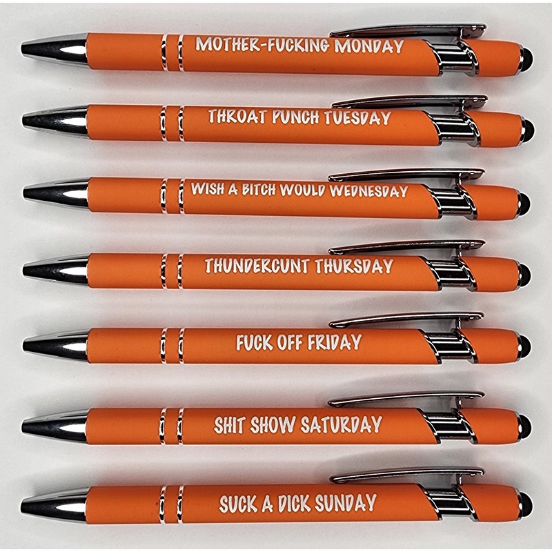 🎁FUNNY GIFT-A FUN SEVEN DAY MOOD PEN🖋️