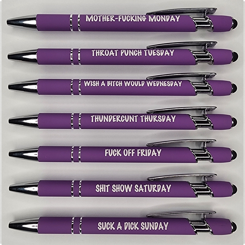 🎁FUNNY GIFT-A FUN SEVEN DAY MOOD PEN🖋️
