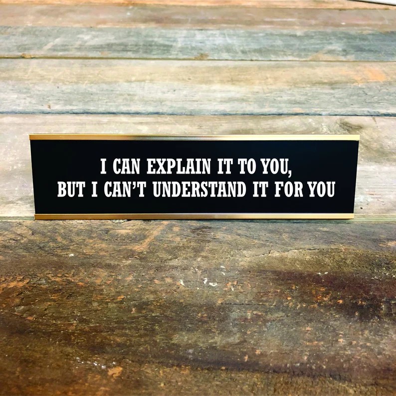 [Copy]🔥This Week's Special Offer 49% OFF - F'ER IN CHARGE OF YOU F'ING F'S DESK SIGN