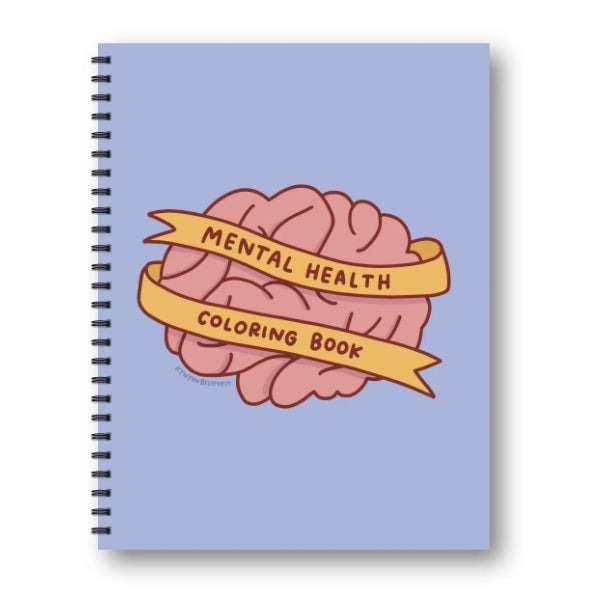 Mental Health Coloring Book (Spiral Bound)