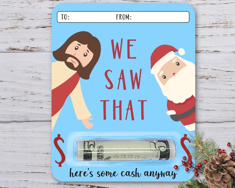 🎅Early Christmas 49% OFF-💸Funny Christmas Money Card😀