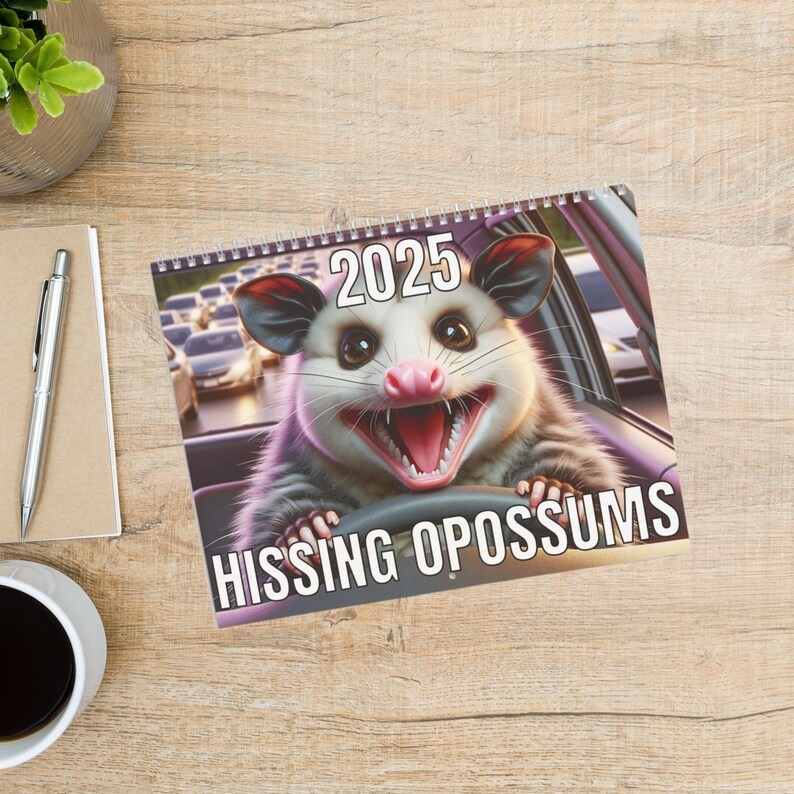 📅2025 Screaming Possum Calendar