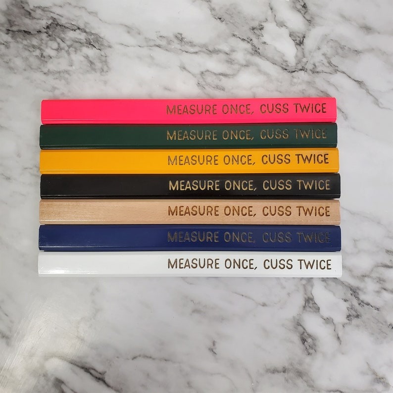 👍Practical Gifts-✏Unique Funny Carpenters Construction Pencils