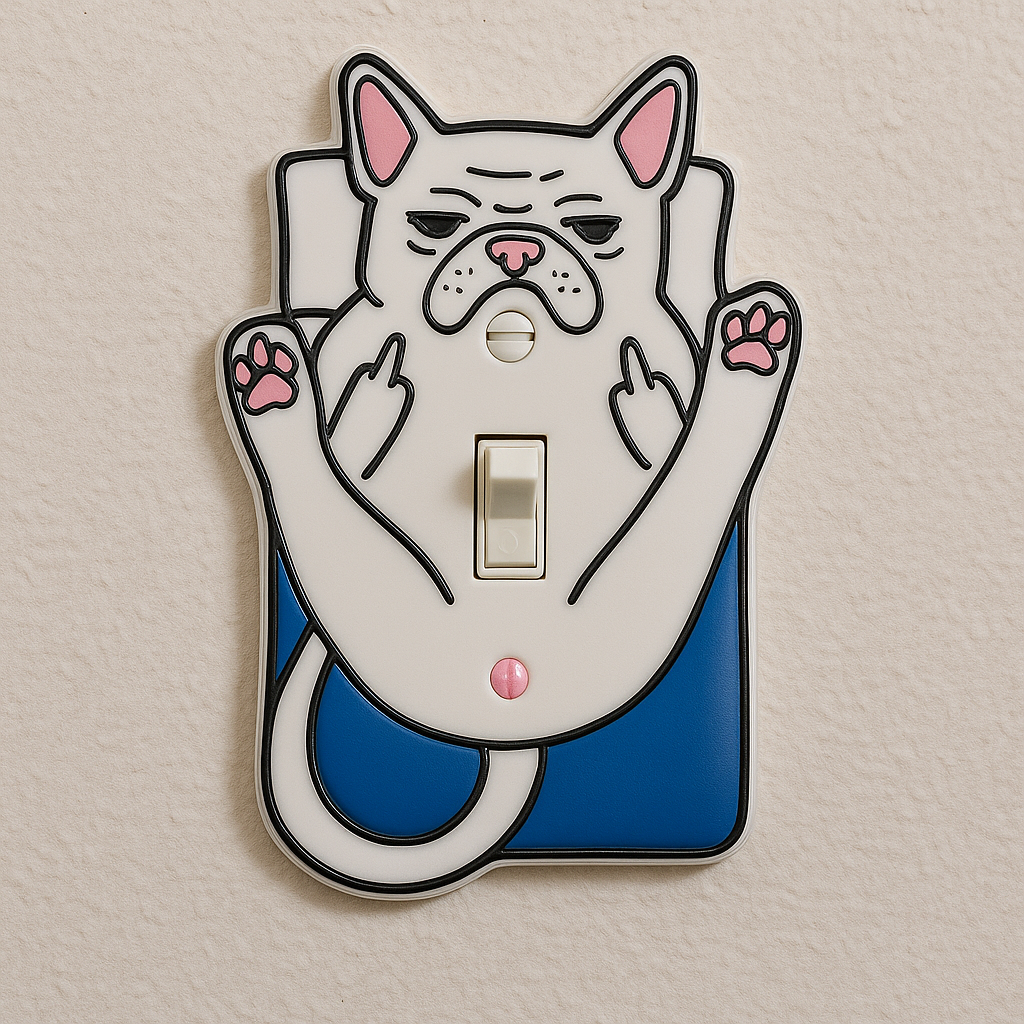 Funny Animal Light Switch Cover
