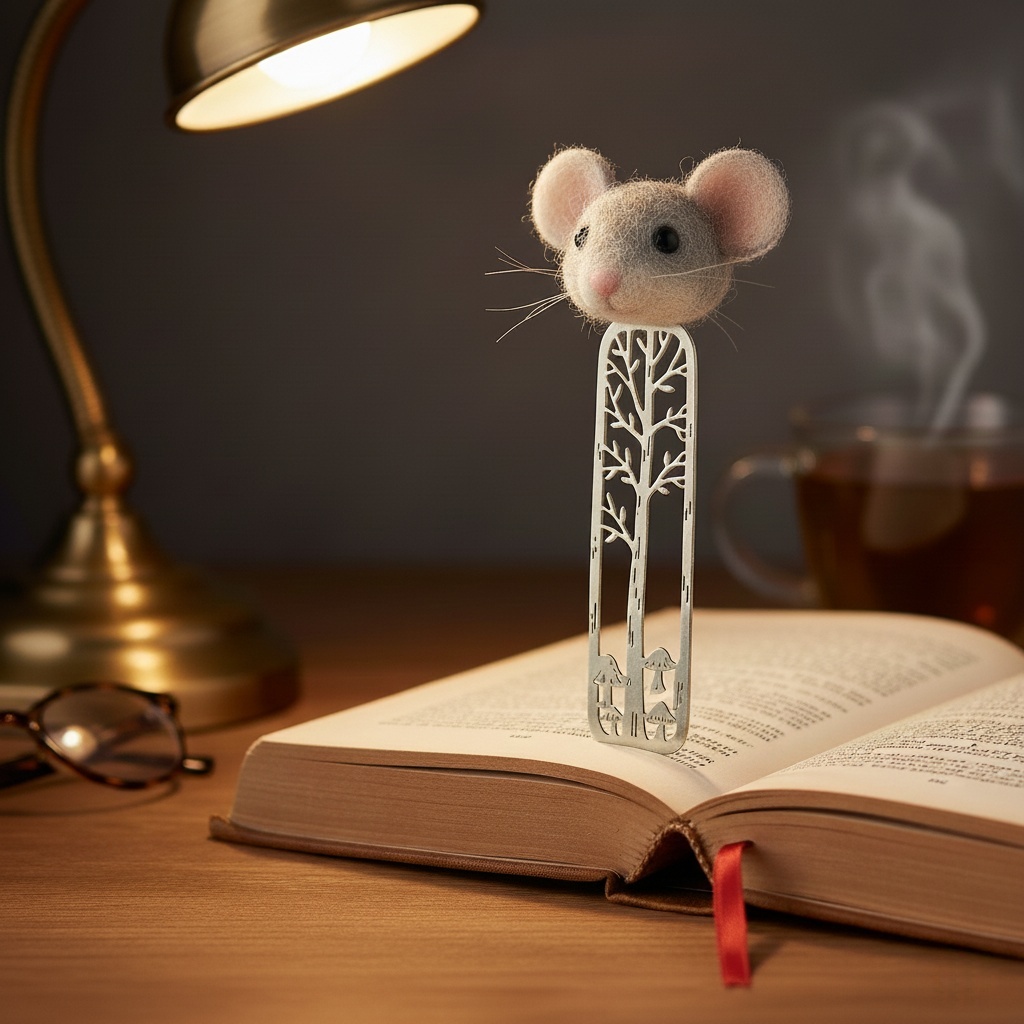 🔥 Hot Sale 🔥Felt animal head bookmarks❤