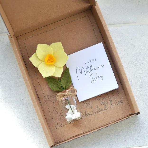 🌻Mini Felt Flowers Set-Mother Gift