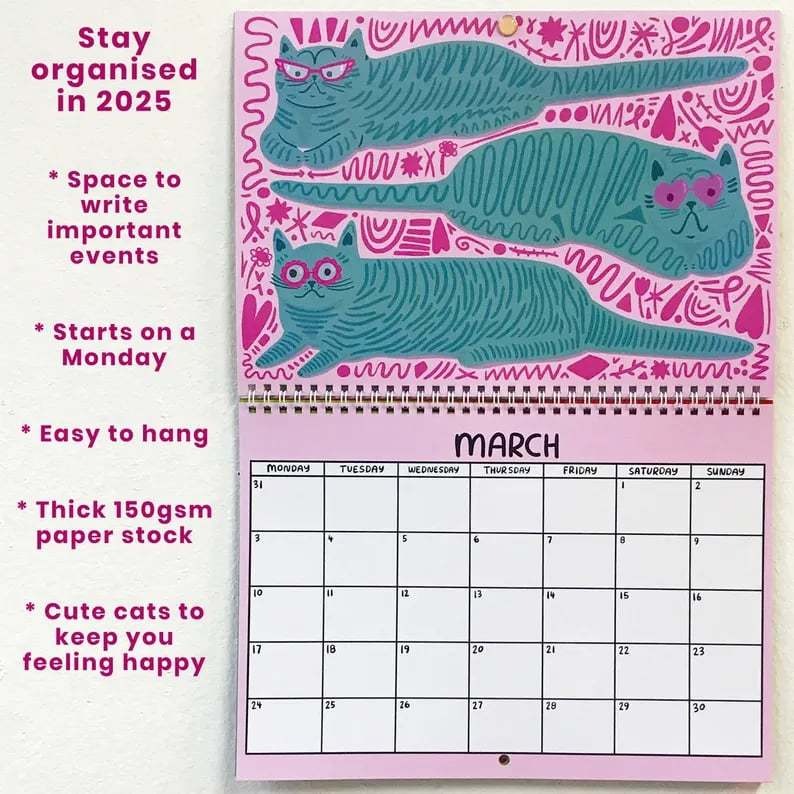 2025 Kitty Calendar