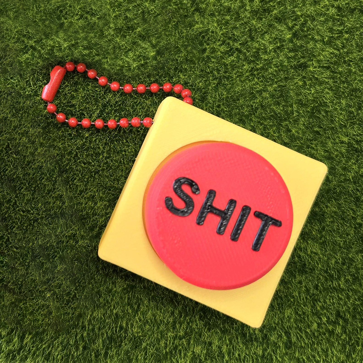 🤣Fun Adult Fidget Clicker Panic Button Keychains