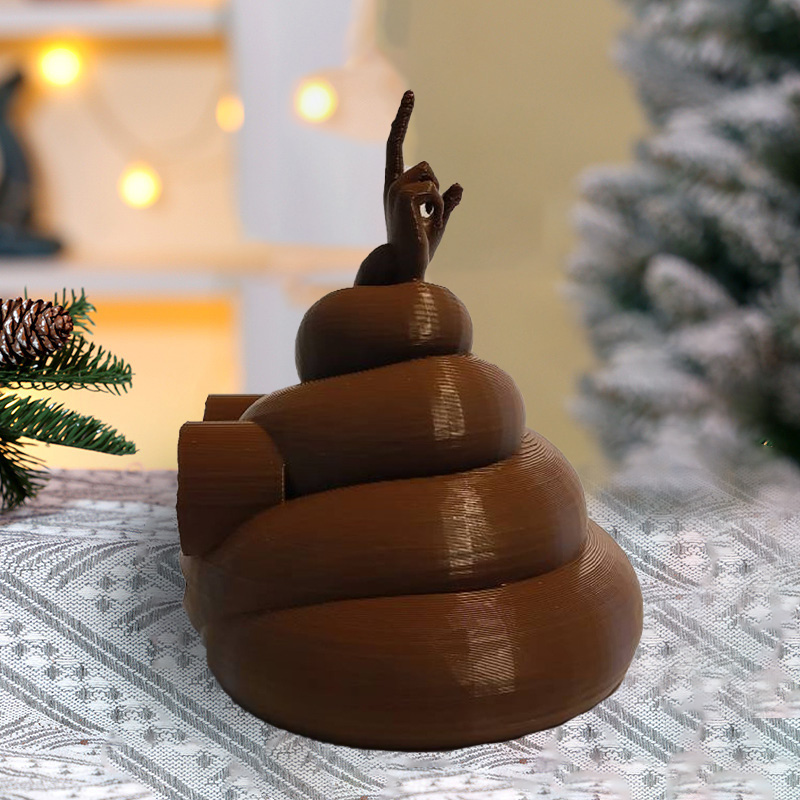 🤣Poop Emoji with Middle Finger