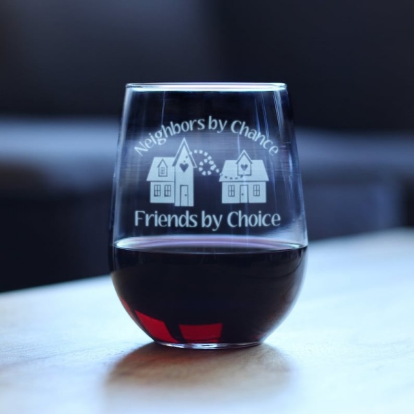 ❤️Neighbors by Chance Friends by Choice -Four wine gift boxes🎁