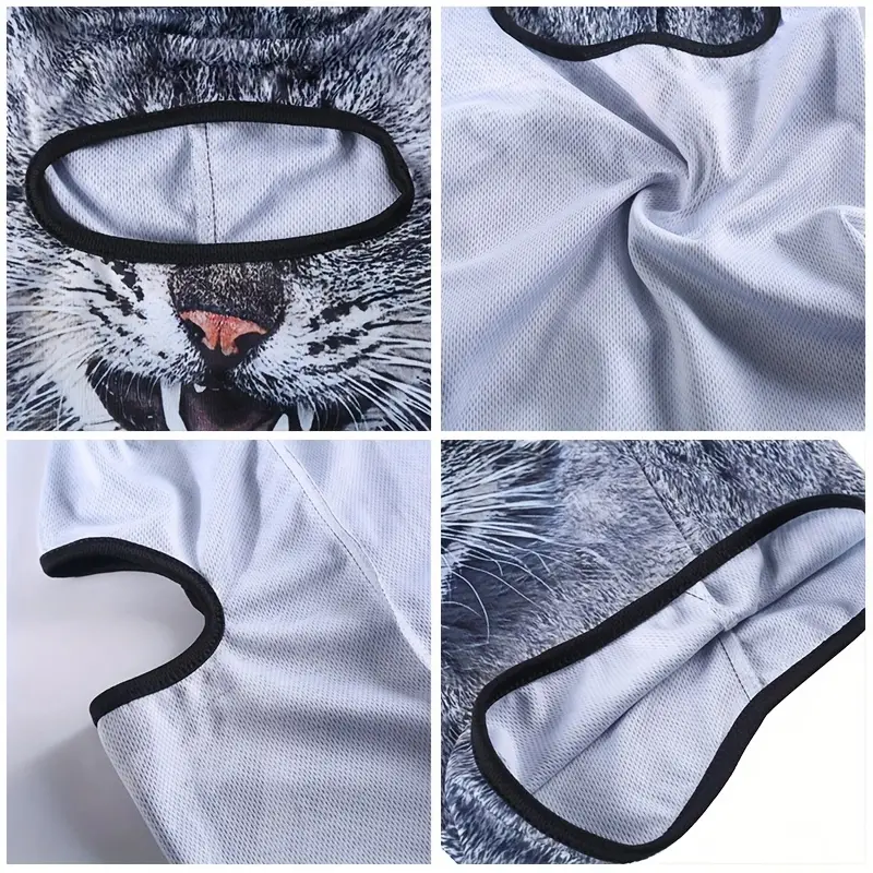 Funny Men's 3D Animal Balaclava Hat With UV Protection