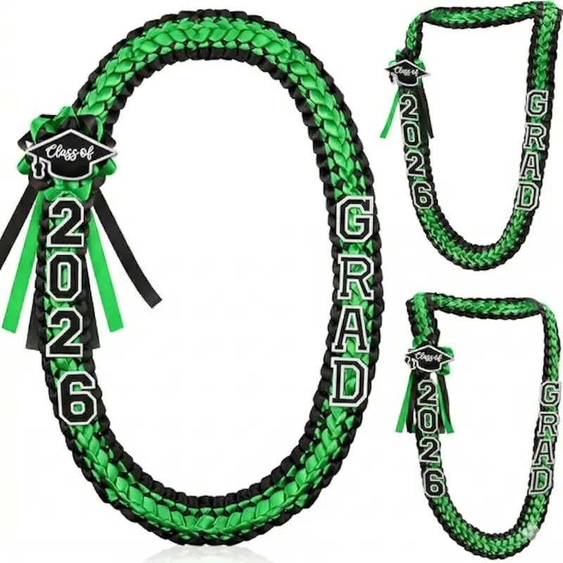 Lyrow Graduation Money Lei Class of 2026 Double Braided Lei Gift