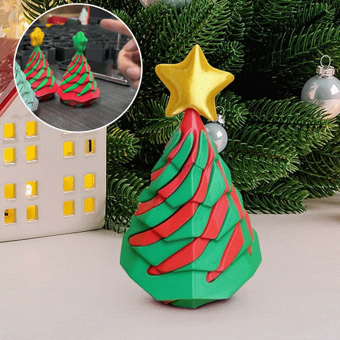 🌲3D-Printed Spiral Cone Christmas Tree🔥Buy 2 Free Shipping