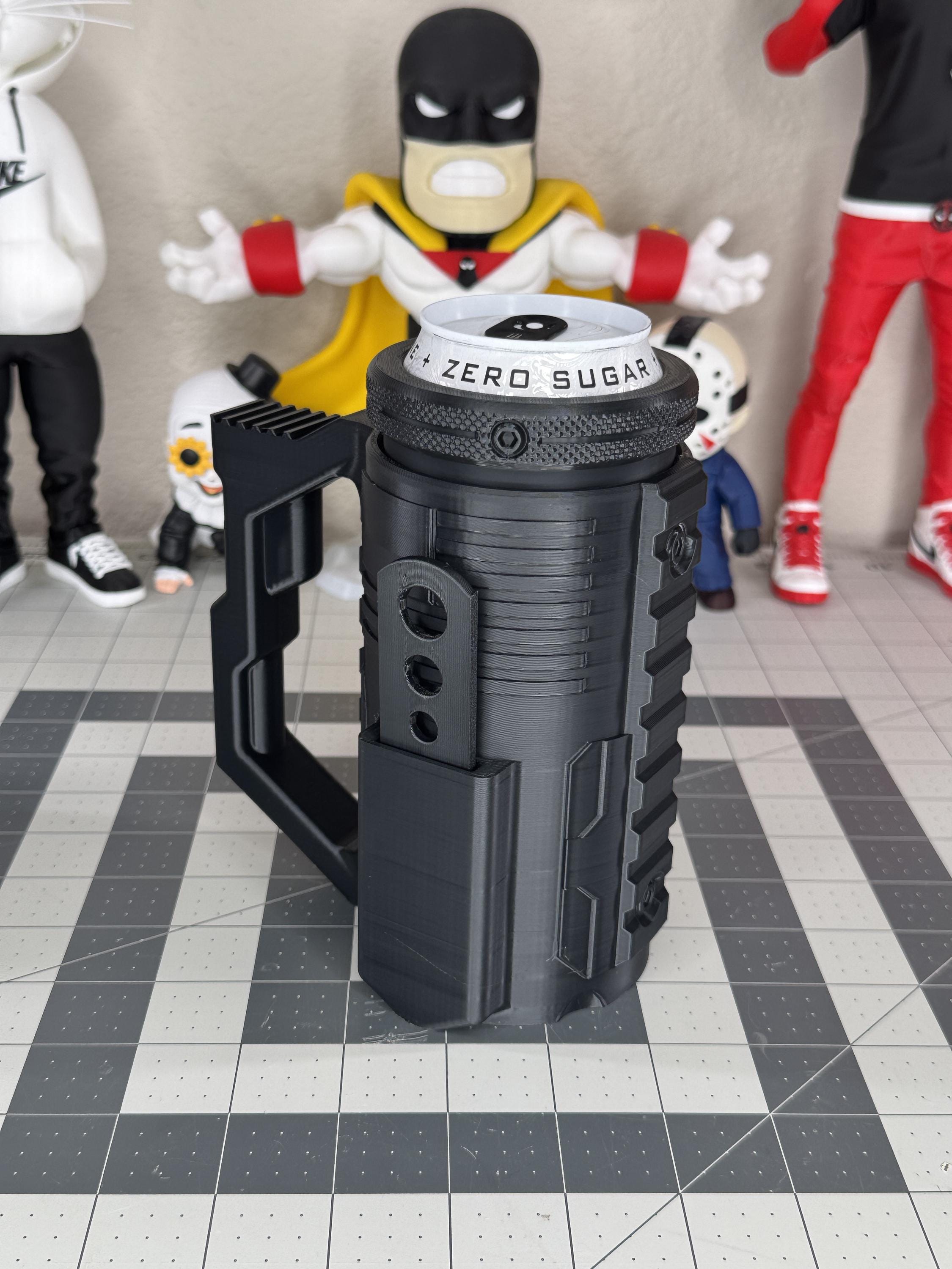 Tactical Sleeve Drink Holder 3D Printed