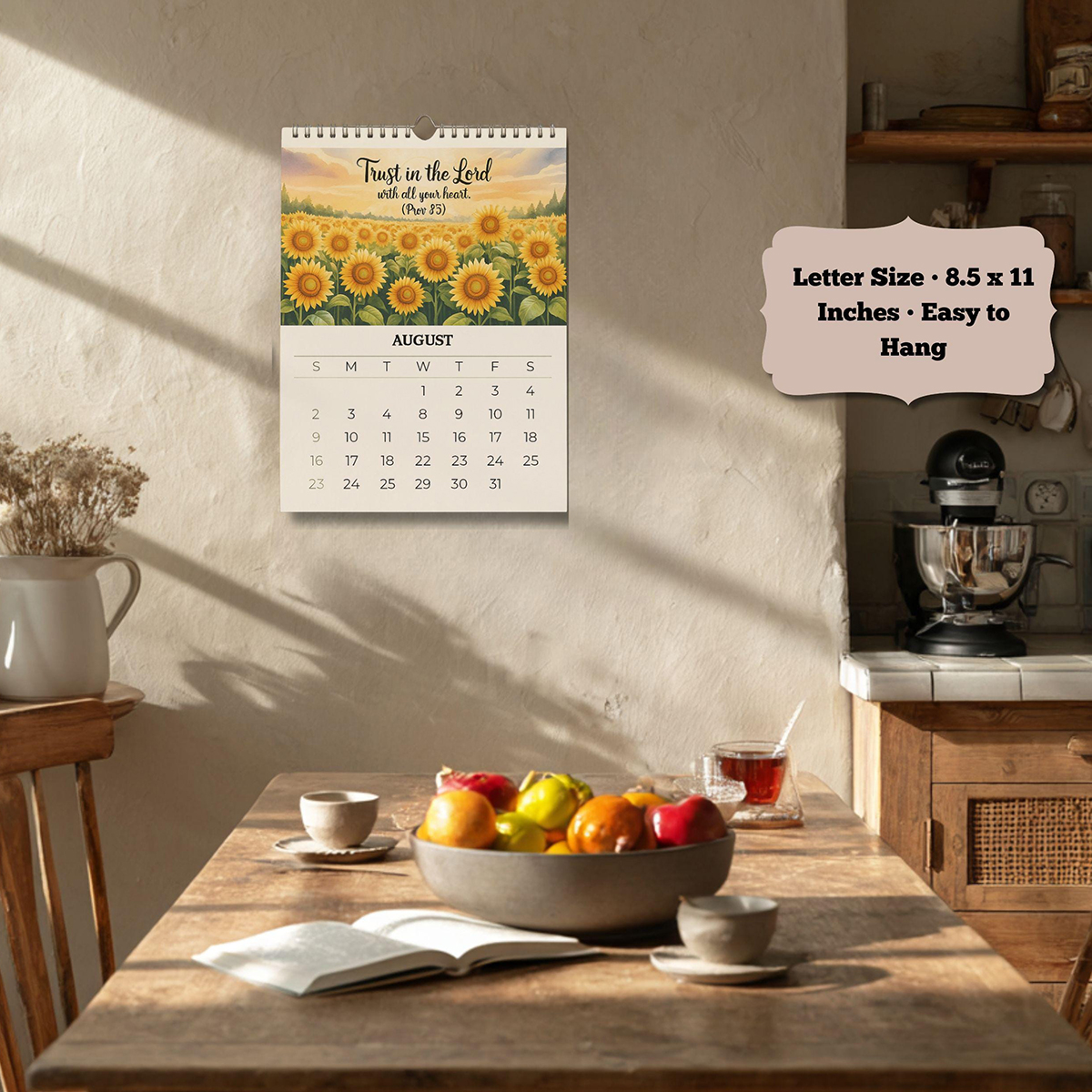 2026 Christian Wall Calendar