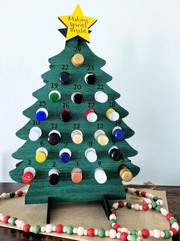 🎄Christmas Advent Calendar Mini Liquor Tree🍾🍾