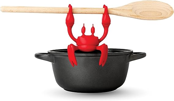 🔥Mother's Day Sale - 49% OFF🔥Red the Crab Silicone Utensil Rest - Kitchen Gifts