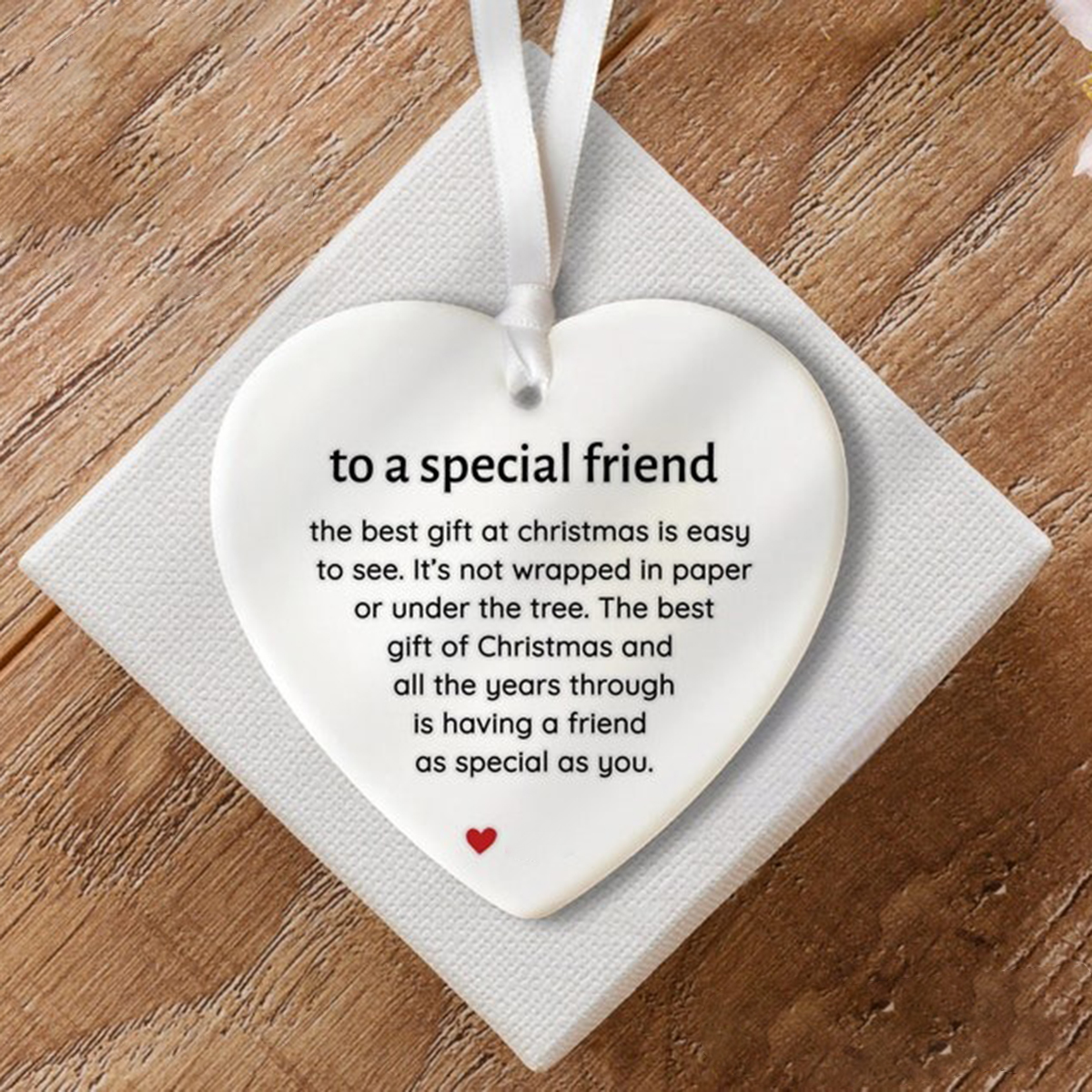 Best Friends Christmas Ornament