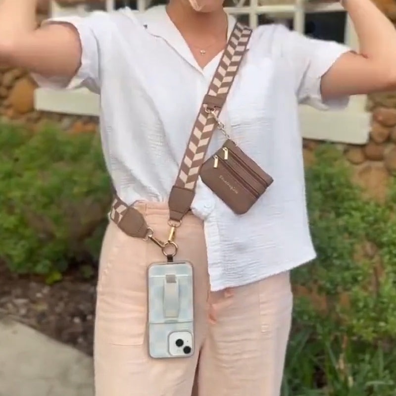 Phone Strap with Wallet