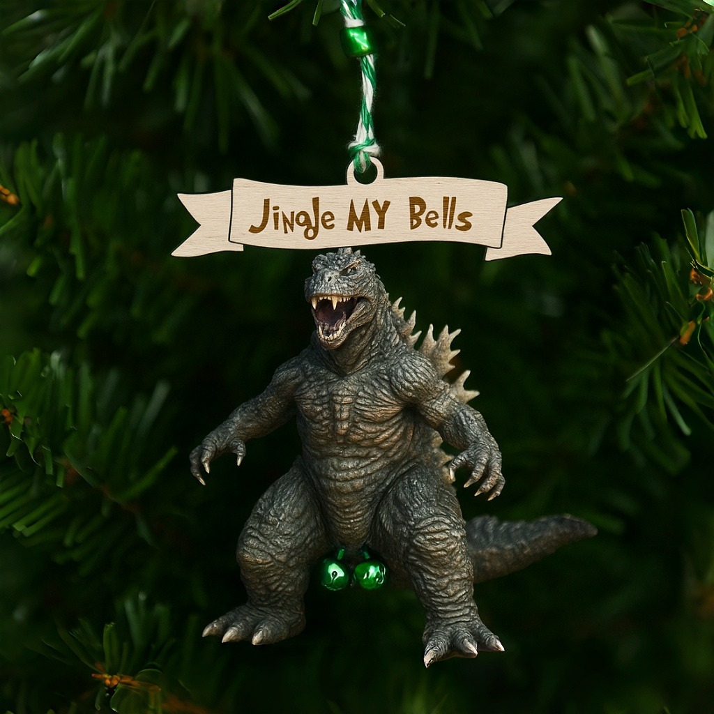 🤣Funny monster Christmas ornaments