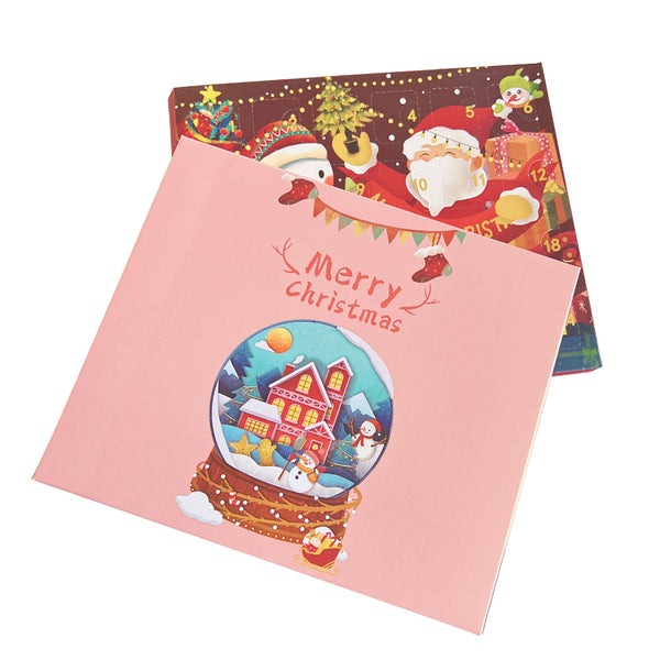 50% OFF NOW--24 Pcs DIY Christmas Advent Calendar Bracelets Set