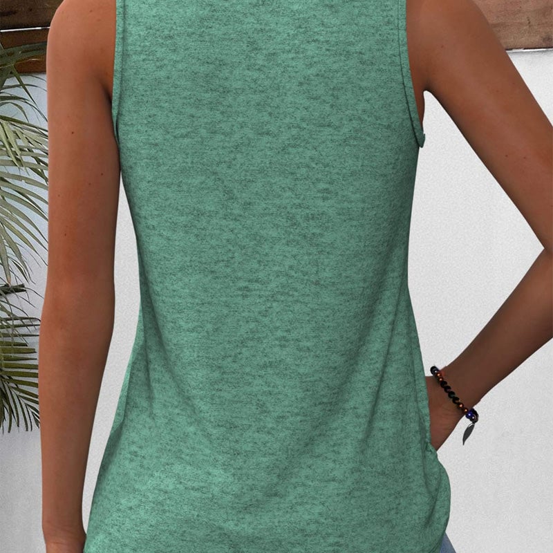 👚Women Sleeveless V-neck T-shirt