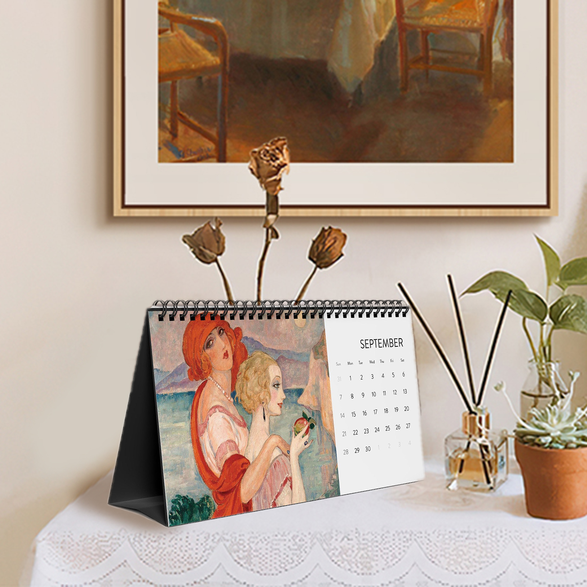 👩‍❤️‍👩2025 Lesbian Imagery Desktop Calendar