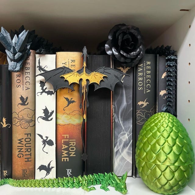 🐉📕Fourth Wing Double Dragon BOOK INSERT