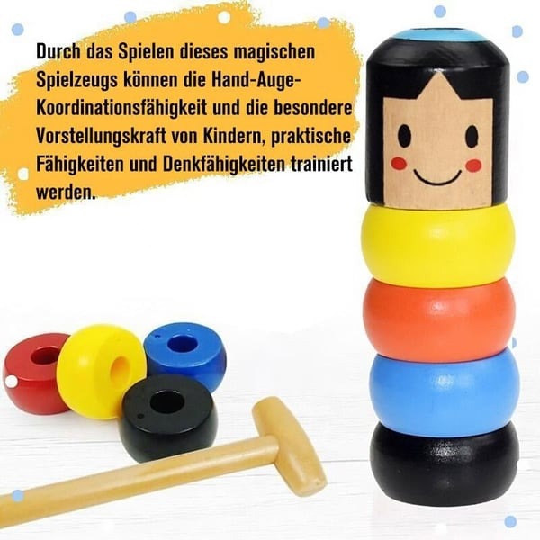 🧙‍♂Unbreakable magical wooden toy